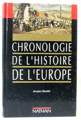 chronologie de l'histoire de l'europe