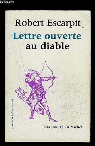 lettre ouverte au diable