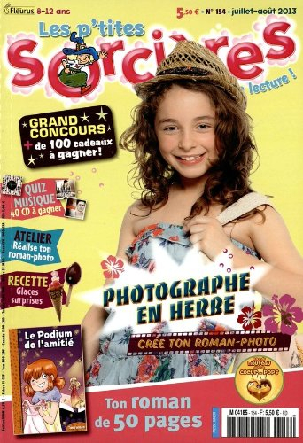 les petites sorcières; 8-12 ans; photographe ne herbe, crée ton roman-photo