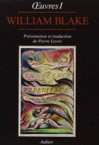 oeuvres de william blake, tome 1