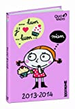 QUO VADIS - 1 agenda Journalier 100DRINE 2013-2014 - 1 jour/pages - 12x17cm - 3 visuels au choix