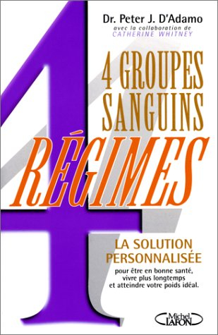 4 groupes sanguins, 4 régimes : une révolution dans la minceur et la santé